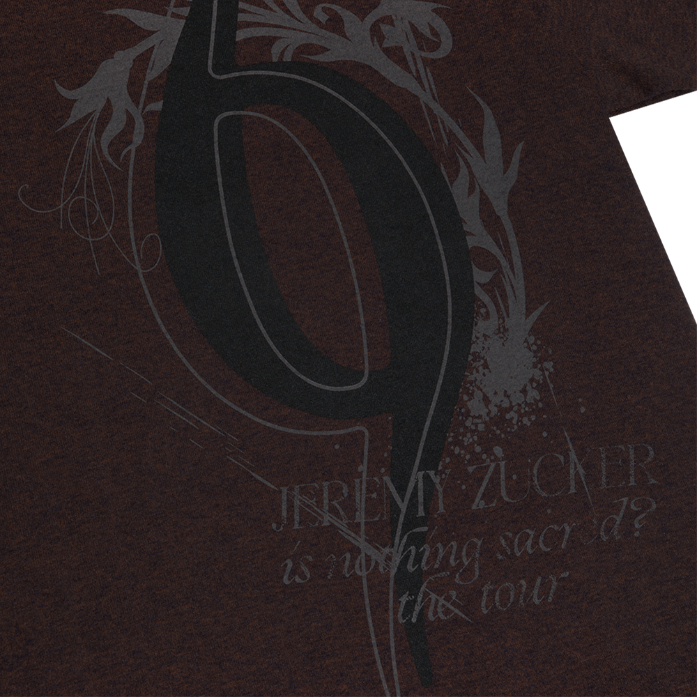 SACRED SYMBOL DATEBACK TEE DETAIL FRONT