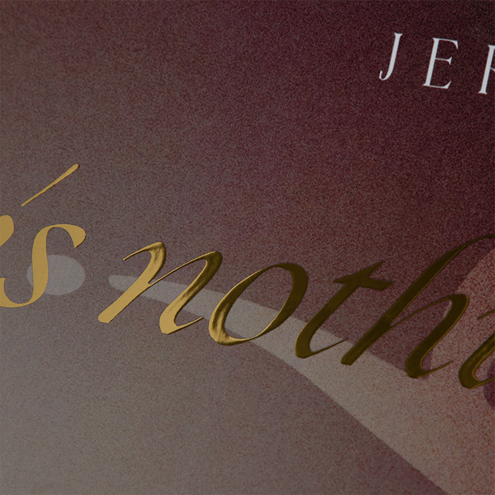 signed is nothing sacred? limited edition tour poster detail