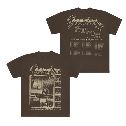 Garden State Brown Tour T-Shirt