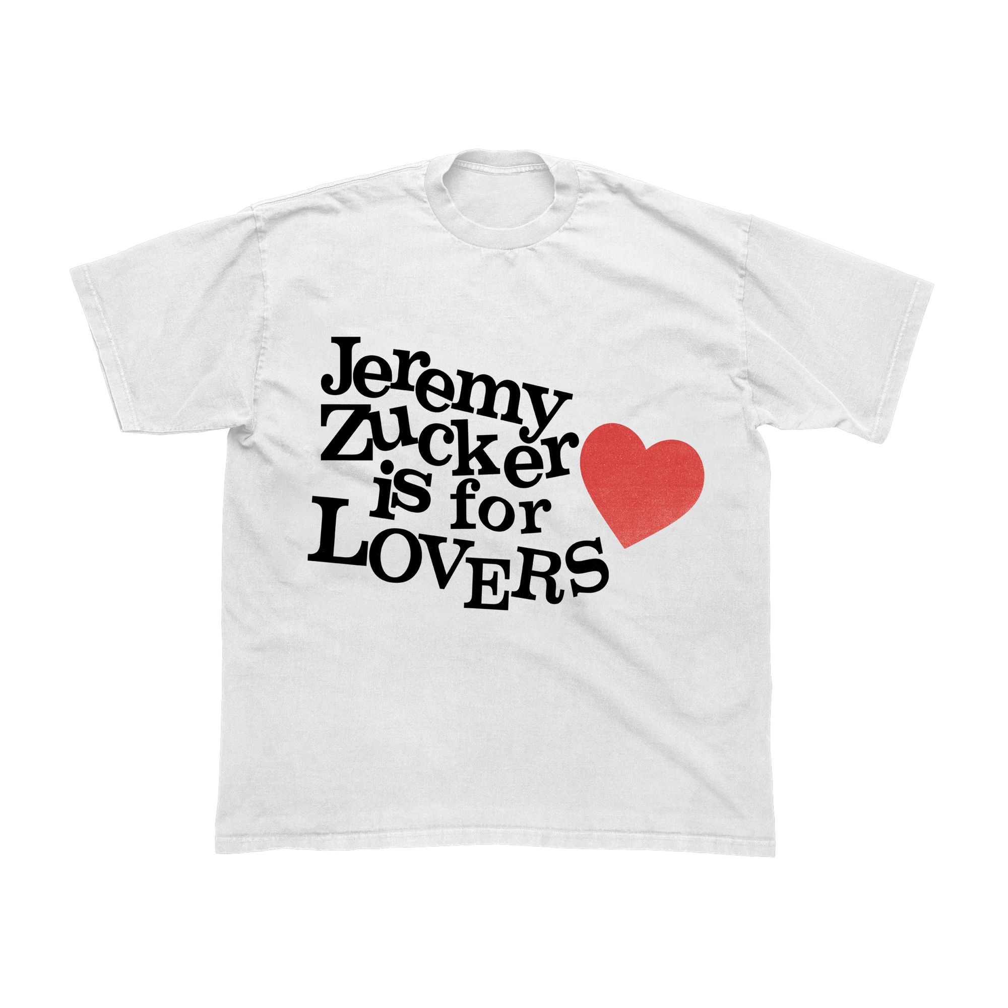 Jersey Is For Lovers White T-Shirt