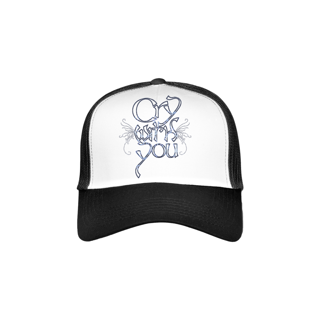 cry with you trucker hat